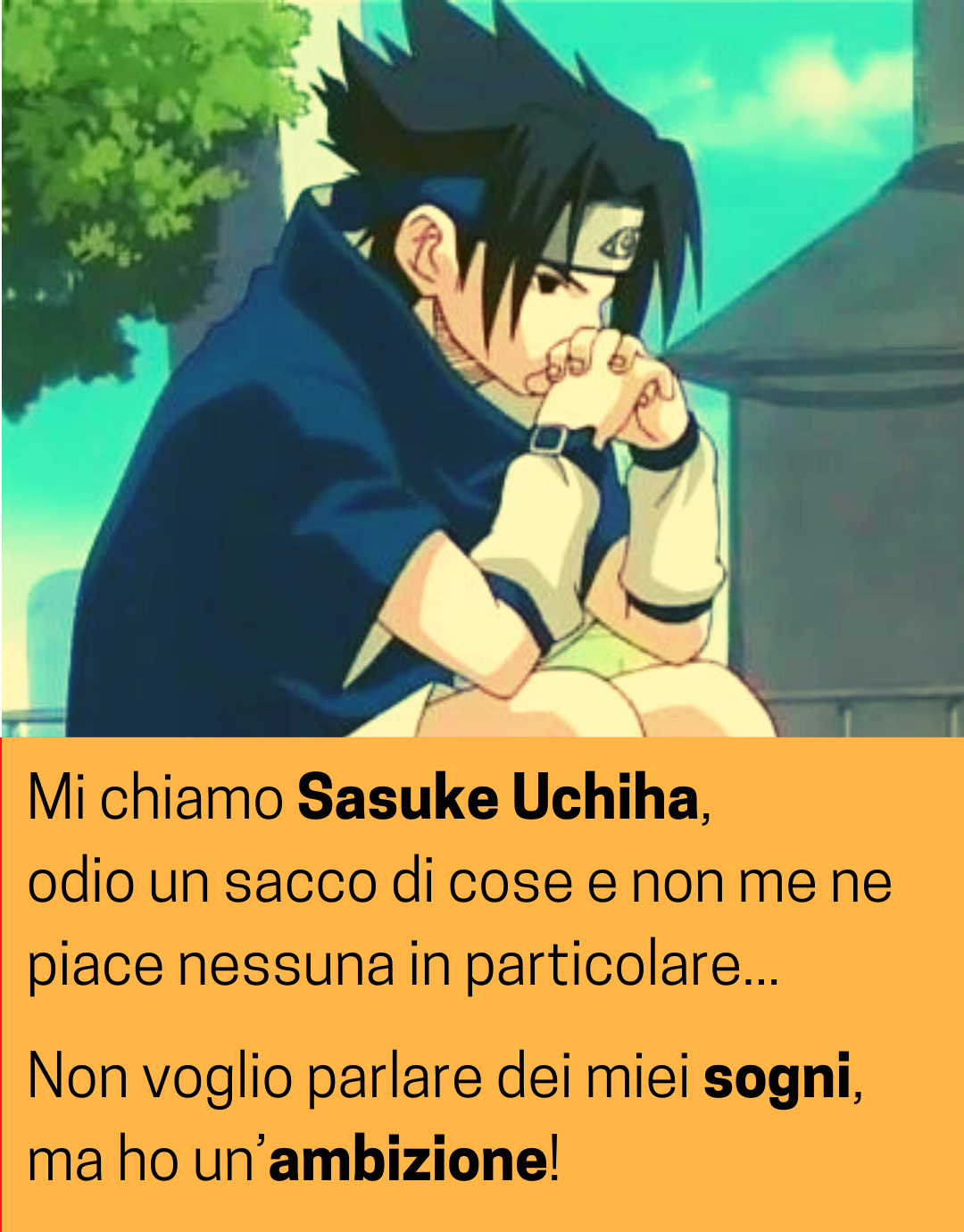 Citazioni Sasuke Uchiha