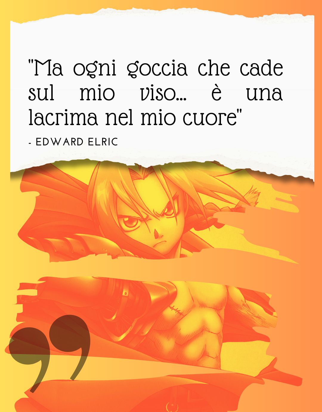 Citazioni Edwar Elric , Full Metal Alchemist