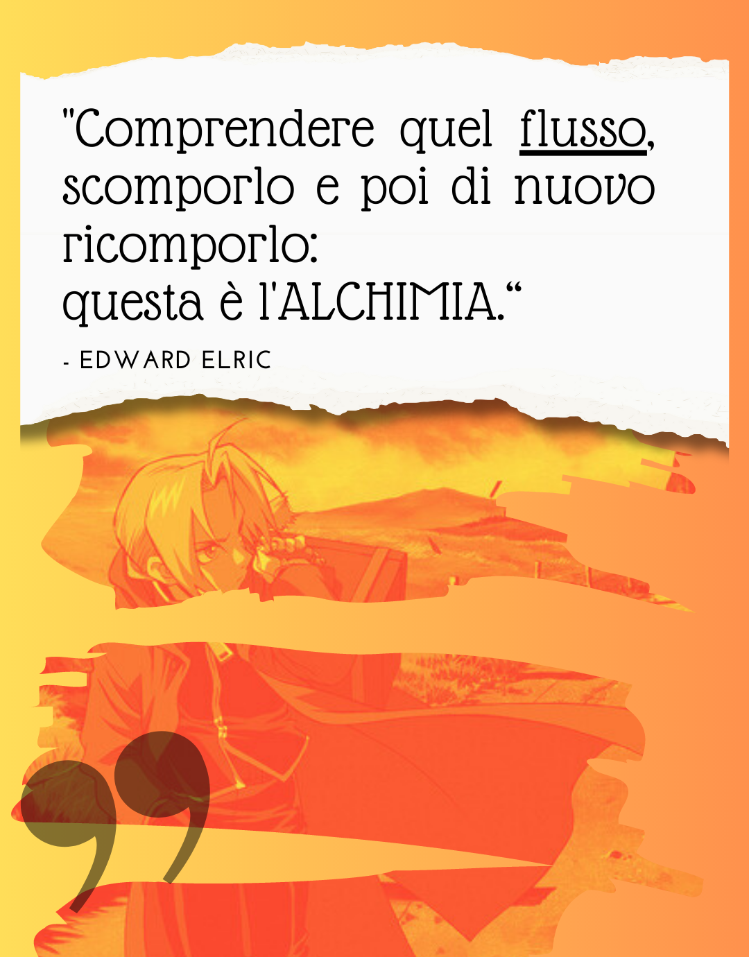 Citazioni Edwar Elric , Full Metal Alchemist