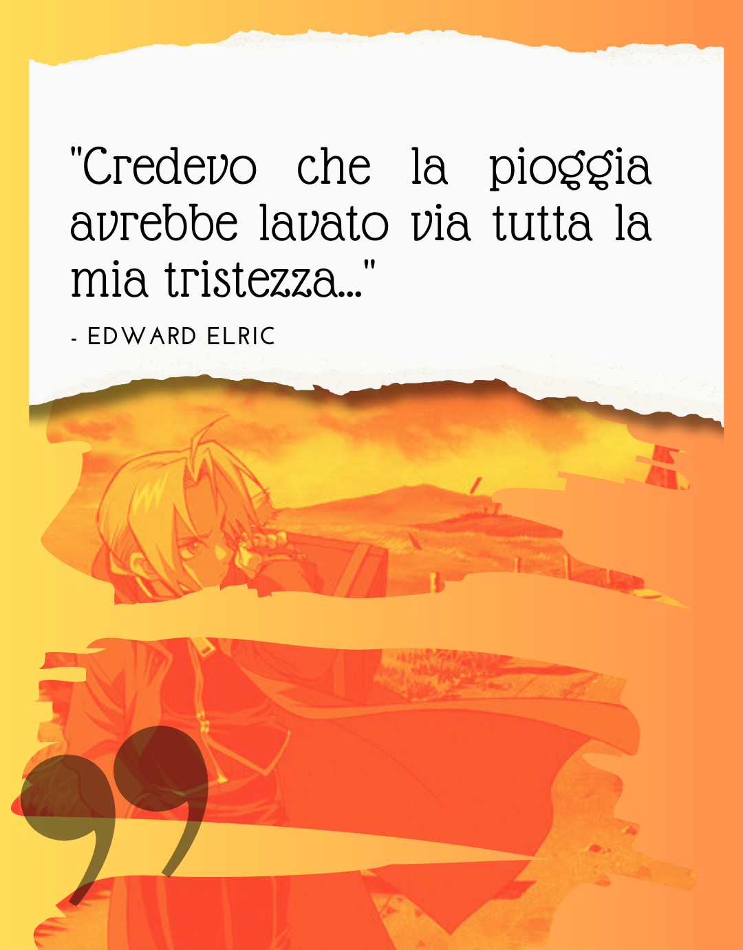 Citazioni Edwar Elric , Full Metal Alchemist